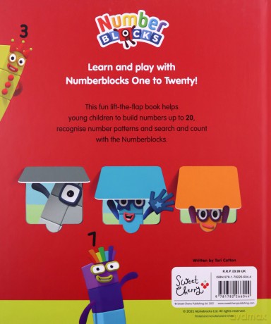 Numberblocks 1-20: A Wipe-Clean Book and Pen - Learn to Write Numbers for Preschool Ages 3-6 [KSIĄŻKA]