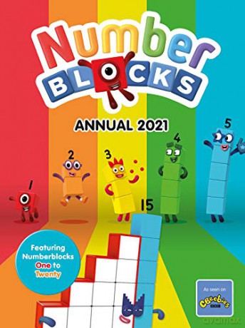 Numberblocks Annual 2021 - as seen on CBeebies! (Learn to count from 1 to 20 with maths puzzles, games and Numberblocks episodes) [KSIĄŻKA]