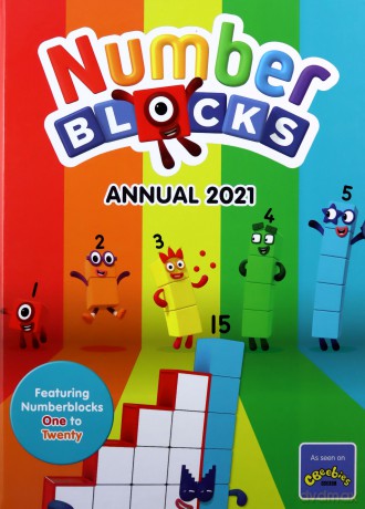 Numberblocks Annual 2021 - as seen on CBeebies! (Learn to count from 1 to 20 with maths puzzles, games and Numberblocks episodes) [KSIĄŻKA]