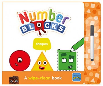 Numberblocks Shapes: A Wipe-Clean Book [KSIĄŻKA]