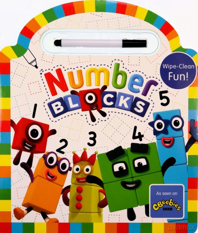 Numberblocks Wipe Clean (Numbers 1-5) - includes a FREE pen! Home learning resource for KS1 maths [KSIĄŻKA]