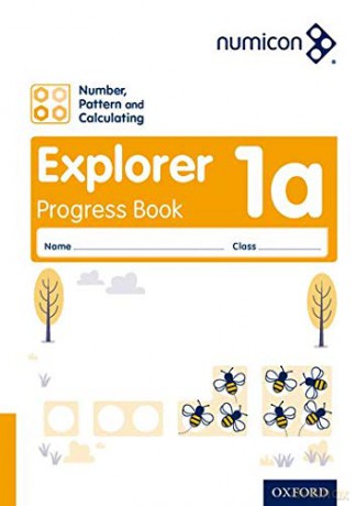 Numicon: Number, Pattern and Calculating 1 Explorer Progress Book A (Pack of 30) - Tony Wing [KSIĄŻKA]