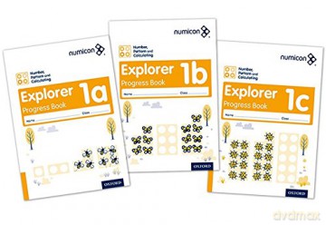 Numicon: Number, Pattern and Calculating 1 Explorer Progress Books ABC (Mixed pack) - Ruth Atkinson [KSIĄŻKA]