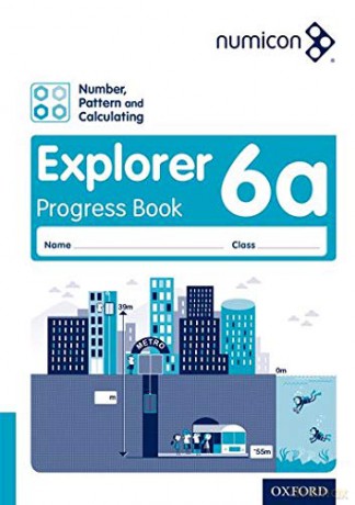 Numicon: Number, Pattern and Calculating 6 Explorer Progress Book A (Pack of 30) - Adella Osborne [KSIĄŻKA]