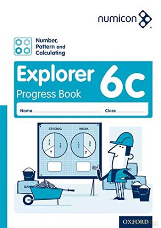 Numicon: Number, Pattern and Calculating 6 Explorer Progress Book C (Pack of 30) - Tony Wing [KSIĄŻKA]