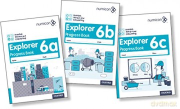 Numicon: Number, Pattern and Calculating 6 Explorer Progress Books ABC (Mixed pack) - Tony Wing [KSIĄŻKA]
