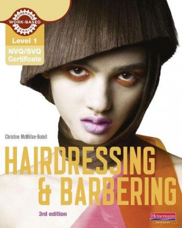 NVQ/SVQ Level 1 Hairdressing and Barbering Candidate Handbook, 3rd edition - Christine McMillan-Bodell [KSIĄŻKA]