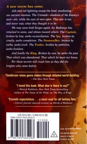 Oathbringer: Book Three of the Stormlight Archive (Stormlight Archive, 3) [KSIĄŻKA]