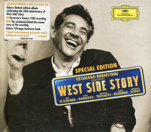 Leonard Bernstein/Jose Carreras/Kiri Te Kanawa: West Side Story Deluxe Limited Edition (digibook) [CD]+[DVD]