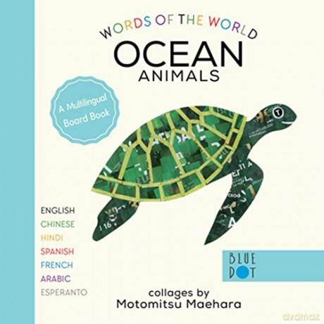 Ocean Animals (Multilingual Board Book): Words of the World (Words of the World Series) - Motomitsu Maehara [KSIĄŻKA]
