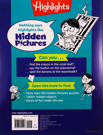 Ocean Puzzles (Hidden Pictures) - Highlights [KSIĄŻKA]