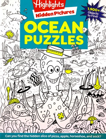 Ocean Puzzles (Hidden Pictures) - Highlights [KSIĄŻKA]