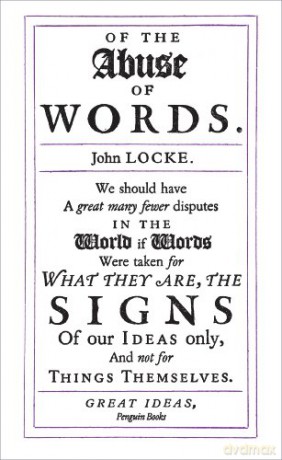 Of the Abuse of Words: John Locke (Penguin Great Ideas) - John Locke [KSIĄŻKA]