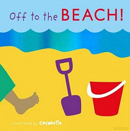 Off to the Beach! (Tactile Books) - Child's Play [KSIĄŻKA]
