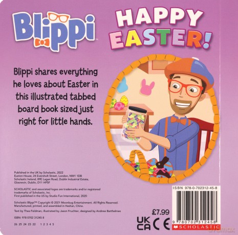 Official Blippi Happy Easter! - Editors of Blippi [KSIĄŻKA]