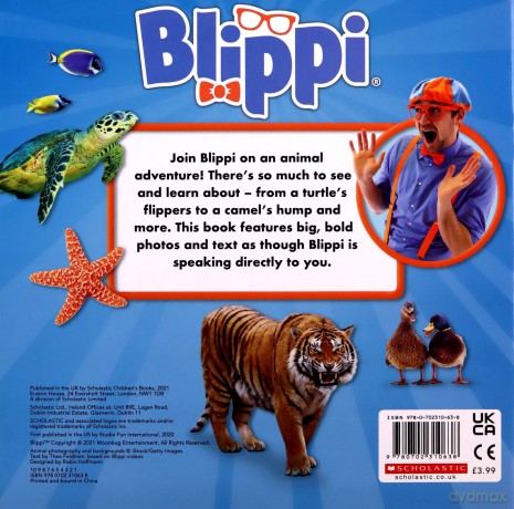 Official Blippi: Let's See Animals! - Thea Feldman [KSIĄŻKA]