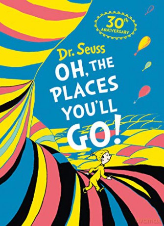 Oh, The Places You'll Go! Deluxe Gift Edition (Dr. Seuss) - Dr. Seuss [KSIĄŻKA]