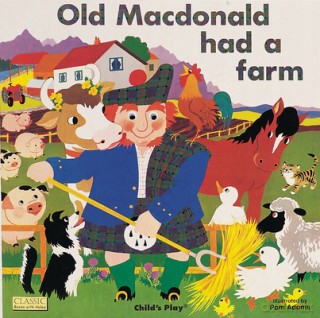 Old Macdonald had a Farm (Classic Books with Holes Board Book) - Pam Adams [KSIĄŻKA]