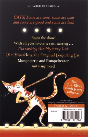 Old Possum's Book of Practical Cats: with illustrations by Rebecca Ashdown: 1 (Faber Children's Classics) - T. S. Eliot [KSIĄŻKA]