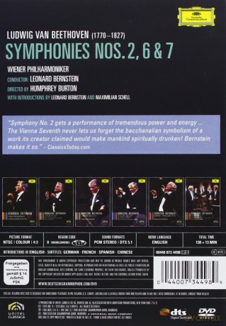 Bernstein: Beethoven Cycle Box [7DVD]