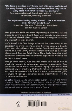 On Board: The Insider's Guide to Surviving Life in the Boardroom - John Tusa [KSIĄŻKA]