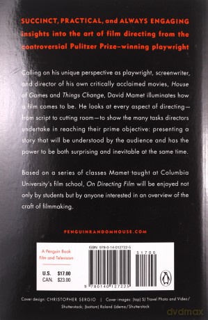 On Directing Film - David Mamet [KSIĄŻKA]