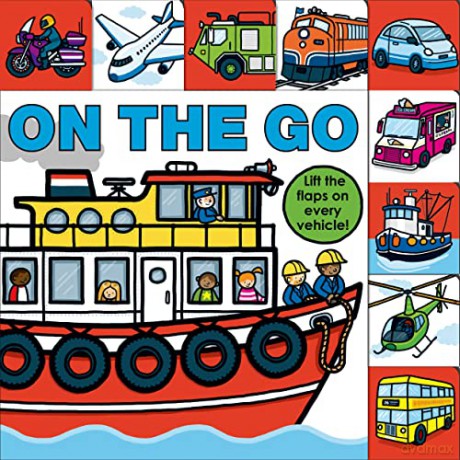 On the Go (Lift-The-Flap Tab Books) - Sarah Powell [KSIĄŻKA]