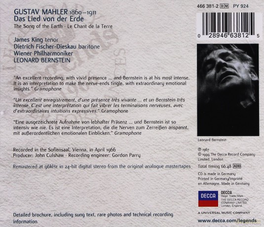 Bernstein: Decca Legends [CD]