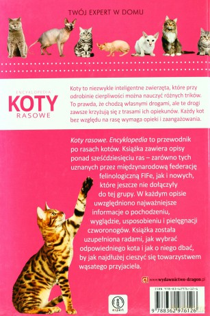 Expert. Encyklopedia kotów rasowych - Małgorzata Młynek [KSIĄŻKA]