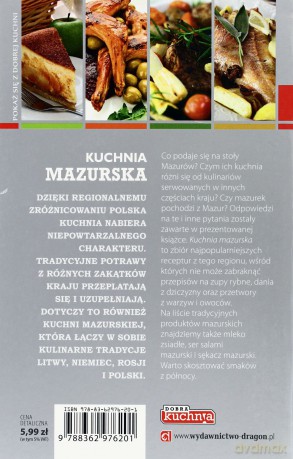 Dobra kuchnia. Kuchnia mazurska - Łukasz Fiedoruk [KSIĄŻKA]