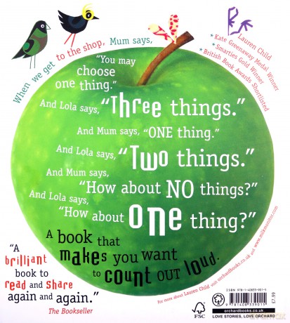 One Thing (Charlie and Lola) - Lauren Child [KSIĄŻKA]