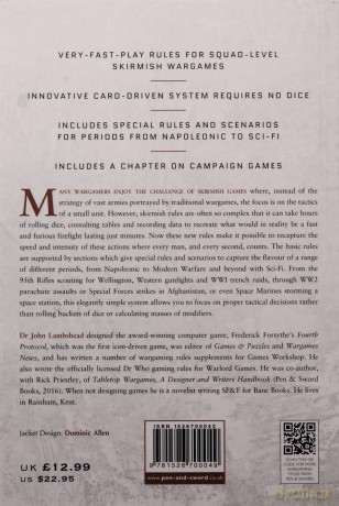 One-hour Skirmish Wargames: Fast-play Dice-less Rules for Small-unit Actions from Napoleonics to Sci-Fi - John Lambshead [KSIĄŻKA]