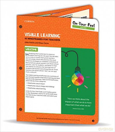 On-Your-Feet Guide: Visible Learning: 10 Mindframes for Teachers (On-Your-Feet-Guides) - John Hattie [KSIĄŻKA]