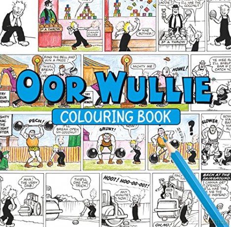 Oor Wullie Colouring Book - Oor Wullie [KSIĄŻKA]
