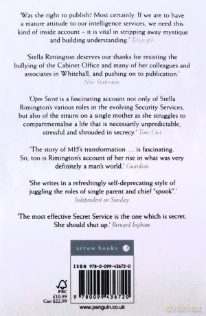 Open Secret: The Autobiography of the Former Director-General of MI5 - Stella Rimington [KSIĄŻKA]