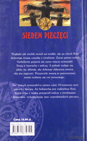 Siedem pieczęci. Noc żywych straszydeł [KSIĄŻKA]