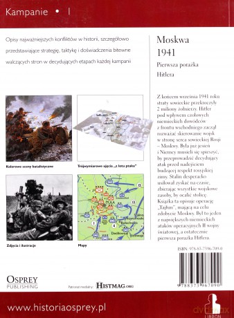 Moskwa 1941. Pierwsza porażka Hitlera - Robert Forczyk [KSIĄŻKA]