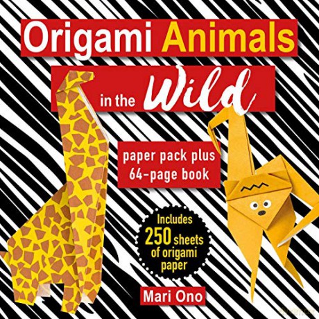 Origami Animals in the Wild: Paper pack plus 64-page book - Mari Ono [KSIĄŻKA]