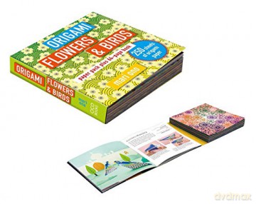 Origami Flowers and Birds: Paper pack plus 64-page book - Mari Ono [KSIĄŻKA]