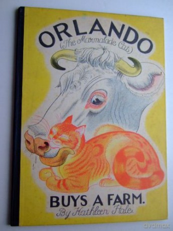 ORLANDO (THE MARMALADE CAT) BUYS A FARM - Kathleen Hale [KSIĄŻKA]