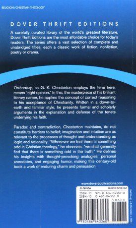 Orthodoxy (Thrift Editions) - G. K. Chesterton [KSIĄŻKA]