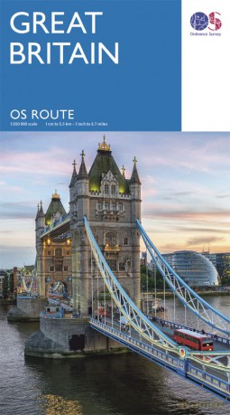 OS Routemap Great Britain - Ordnance Survey [KSIĄŻKA]