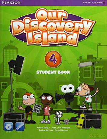 Our Discovery Island 2013 Student Edition (Consumable) with CD-ROM Level 4 - Aaron Jolly [KSIĄŻKA]