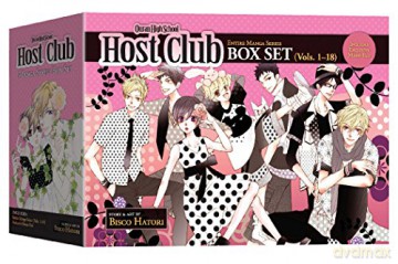 OURAN HIGH SCHOOL HOST CLUB GN BOX SET: Volumes 1-18 with Premium (Ouran High School Host Club Box Set) - Bisco Hatori [KOMIKS]