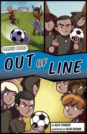 Out of Line [Graphic Reluctant Reader] - Alex Francis [KOMIKS]