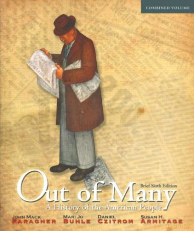 Out of Many: A History of the American People, Brief Edition, Combined Volume - John Mack Faragher [KSIĄŻKA]