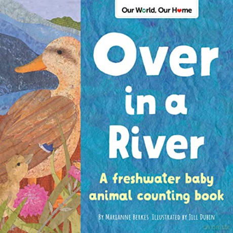 Over in a River: A freshwater baby animal counting book (Our World, Our Home) - Marianne Berkes [KSIĄŻKA]