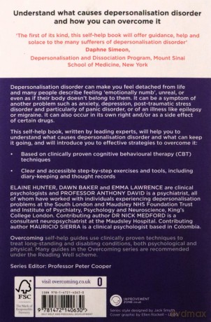 Overcoming Depersonalisation and Feelings of Unreality, 2nd Edition: A self-help guide using cognitive behavioural techniques (Overcoming Books) - Anthony David [KSIĄŻKA]