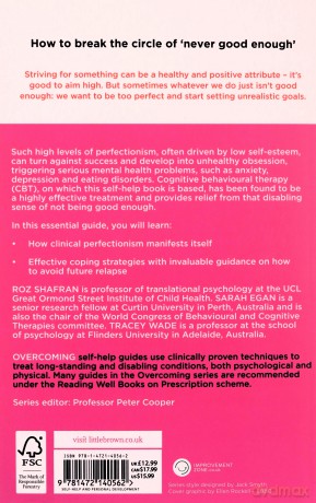 Overcoming Perfectionism 2nd Edition: A self-help guide using scientifically supported cognitive behavioural techniques (Overcoming Books) - Roz Shafran [KSIĄŻKA]