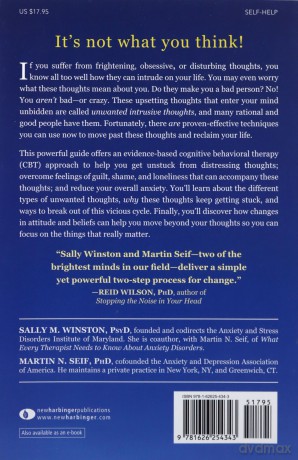 Overcoming Unwanted Intrusive Thoughts: A CBT-Based Guide to Getting Over Frightening, Obsessive, or Disturbing Thoughts - Sally M. Winston PsyD [KSIĄŻKA]